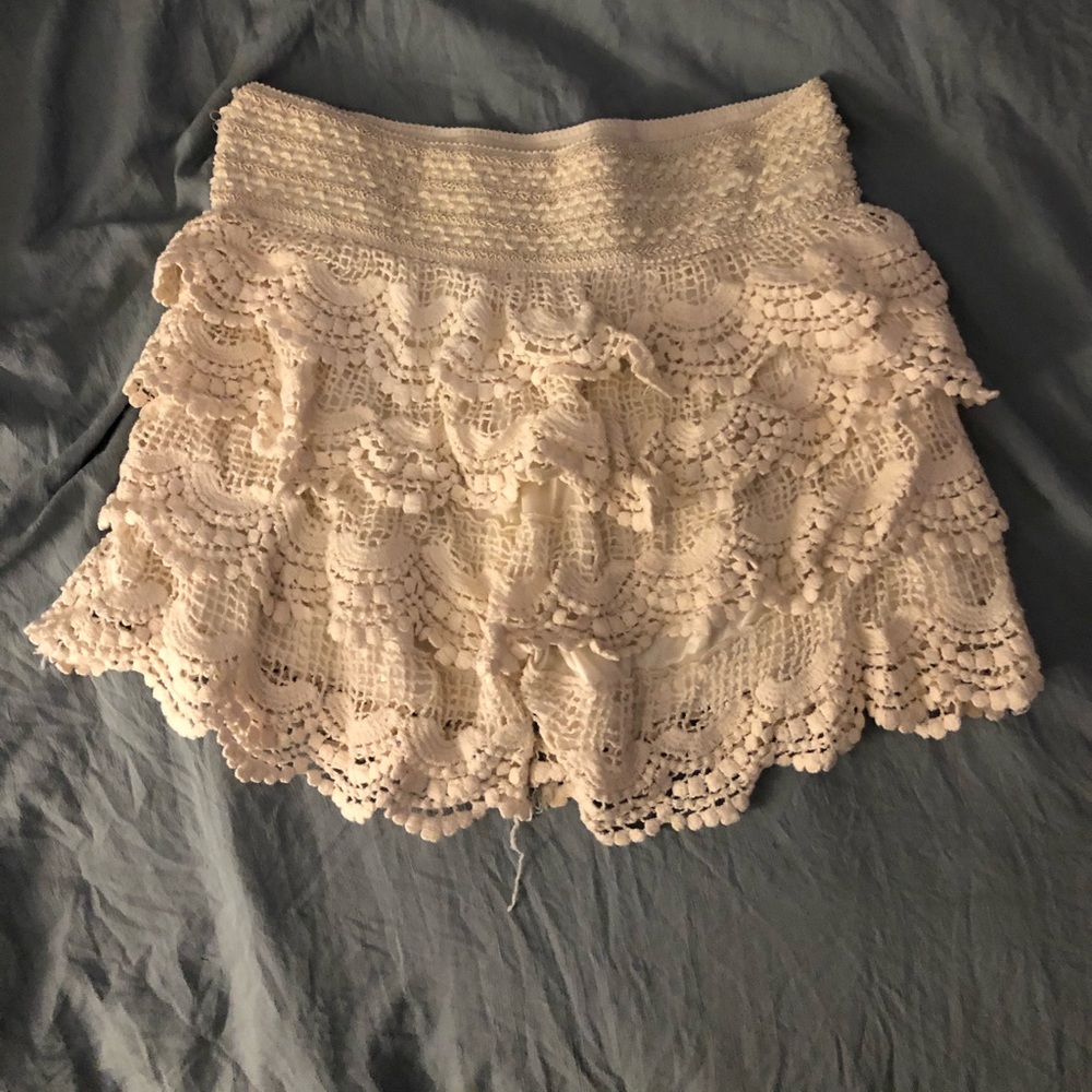 Crochet Stretchy Shorts